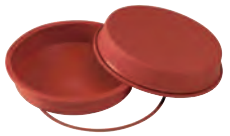 Forme pentru copt - Forma silicon pt copt, rotund(cu cerc) D200xH40 mm