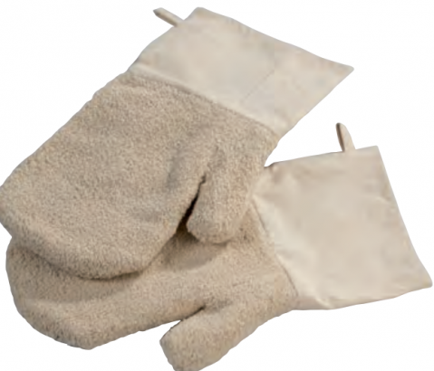 Accesorii pizza - Manusi protectie, SHORT, 270x150 mm, bumbac