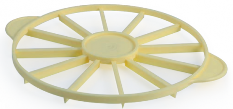 Markere/perforatoare pt paine, aluat si tarte - Marker pt tort D25 cm,  plastic