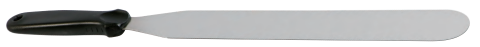 Spatule - Spatula dreapta, INOX, Handle 130mm, Blade 32x254mm