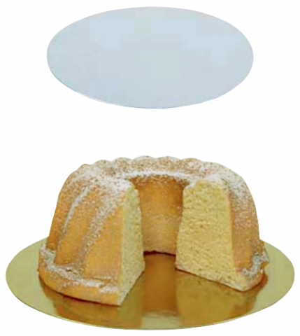 Suport Tort - Suport pt TORT , carton laminat, auriu/alb