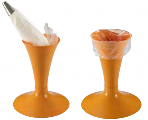 Ustensile - Suport punga de patiserie, orange, D200xH240 mm