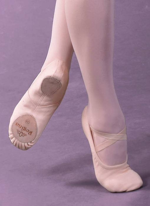 Pantofi balet profesioniști SR1004 – pânză roz, flexibili [2]