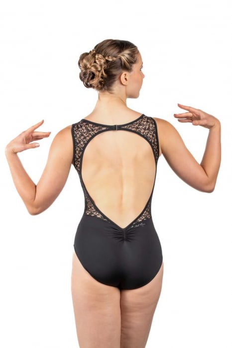 Ballet Rosa Laura leotard balet cu dantelă și spate decupat [2]