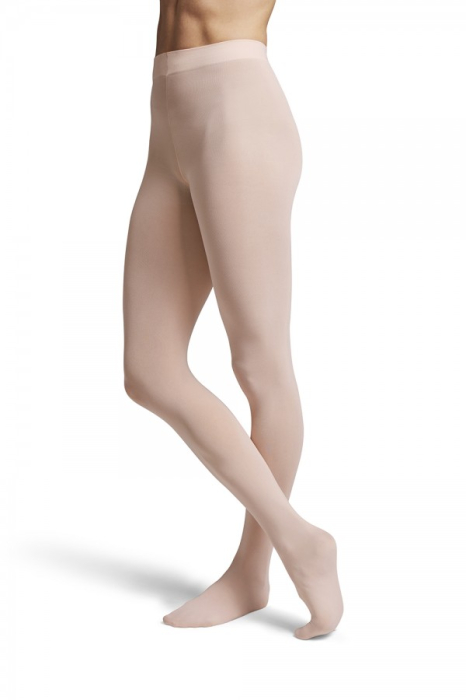 Bloch T0981L Ladies’ ContourSoft Footed Tights – colanți profesioniști roz de balet pentru femei [1]