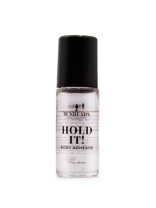 Bunheads Hold It! Body Adhesive – adeziv corporal transparent pentru costume și leotarduri (30 ml) [4]