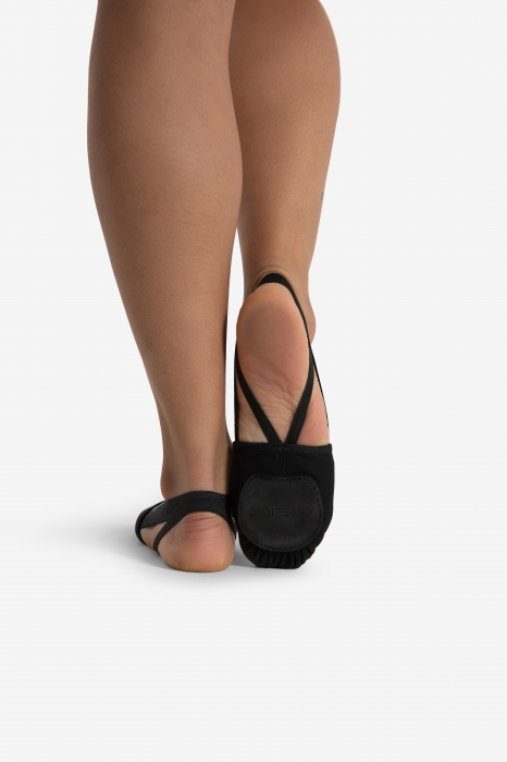 Capezio Hanami Pirouette – half-sole canvas cu călcâi deschis [2]