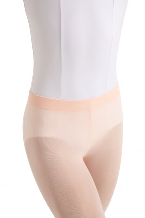 Capezio – dres copii convertibil, talie tricotată, Ballet Pink [1]