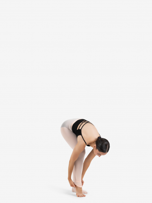 Capezio – dres plasă convertibil cu cusătură decorativă [3]