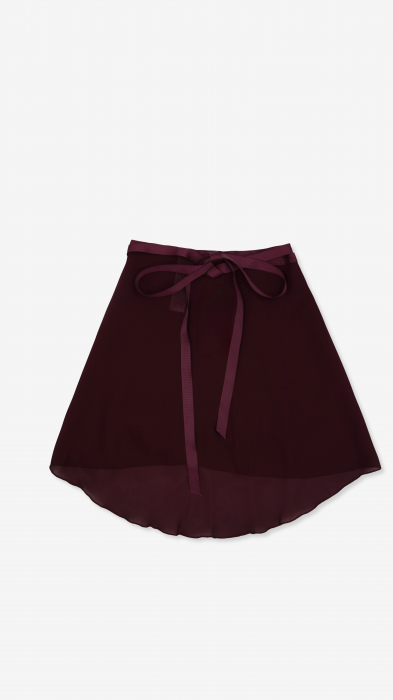 Capezio – fustă georgette înfășurată pentru balet [3]