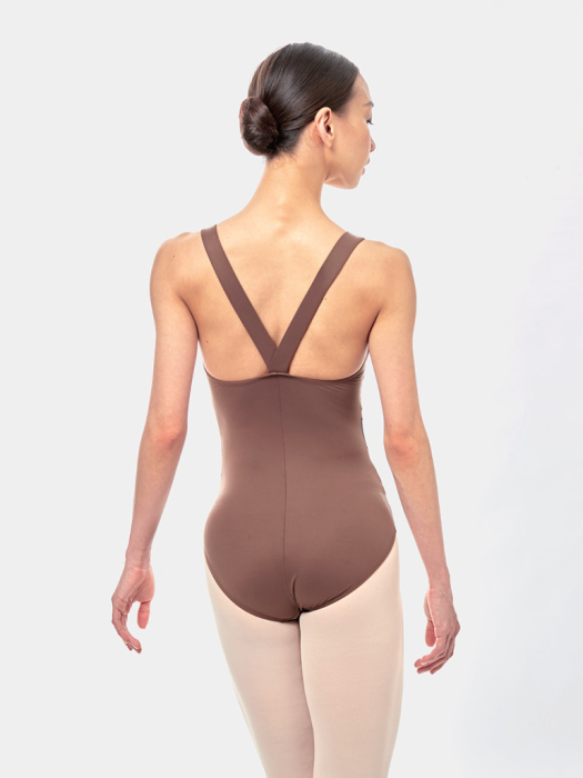 Leotard balet Fierce Gaynor Minden – body damă cu mesh geometric [2]