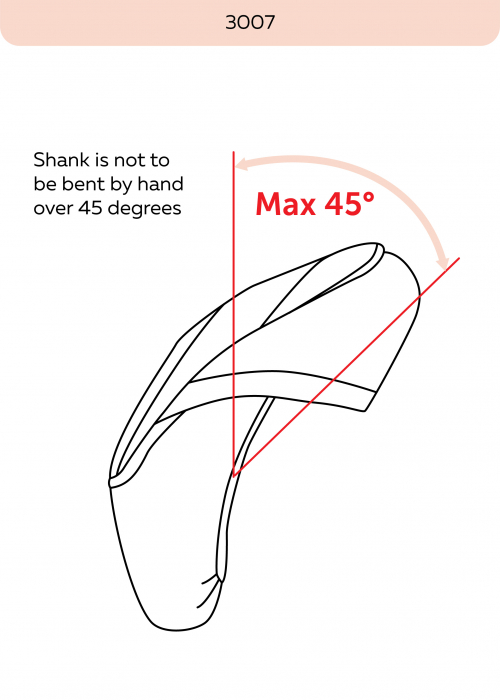 Poante Grishko 3007 Pro – satin roz, formă iconică, model profesional [6]