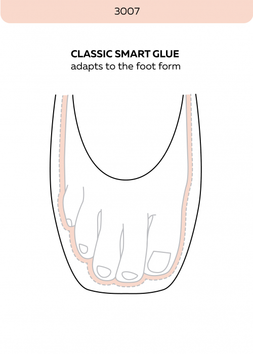 Poante Grishko 3007 Pro – satin roz, formă iconică, model profesional [7]