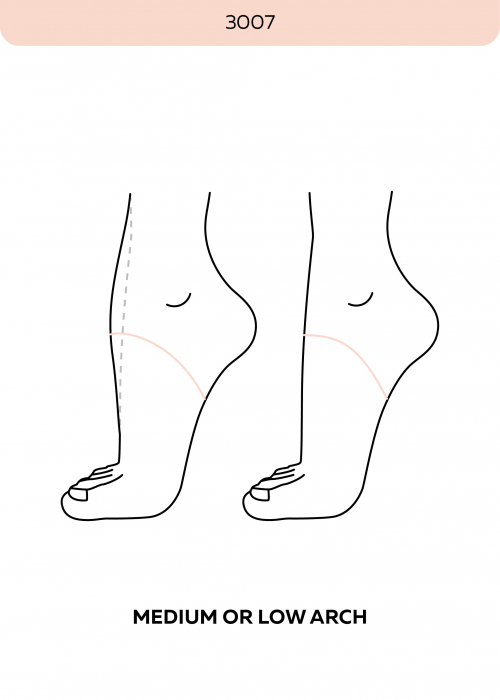 Poante Grishko 3007 Pro – satin roz, formă iconică, model profesional [10]