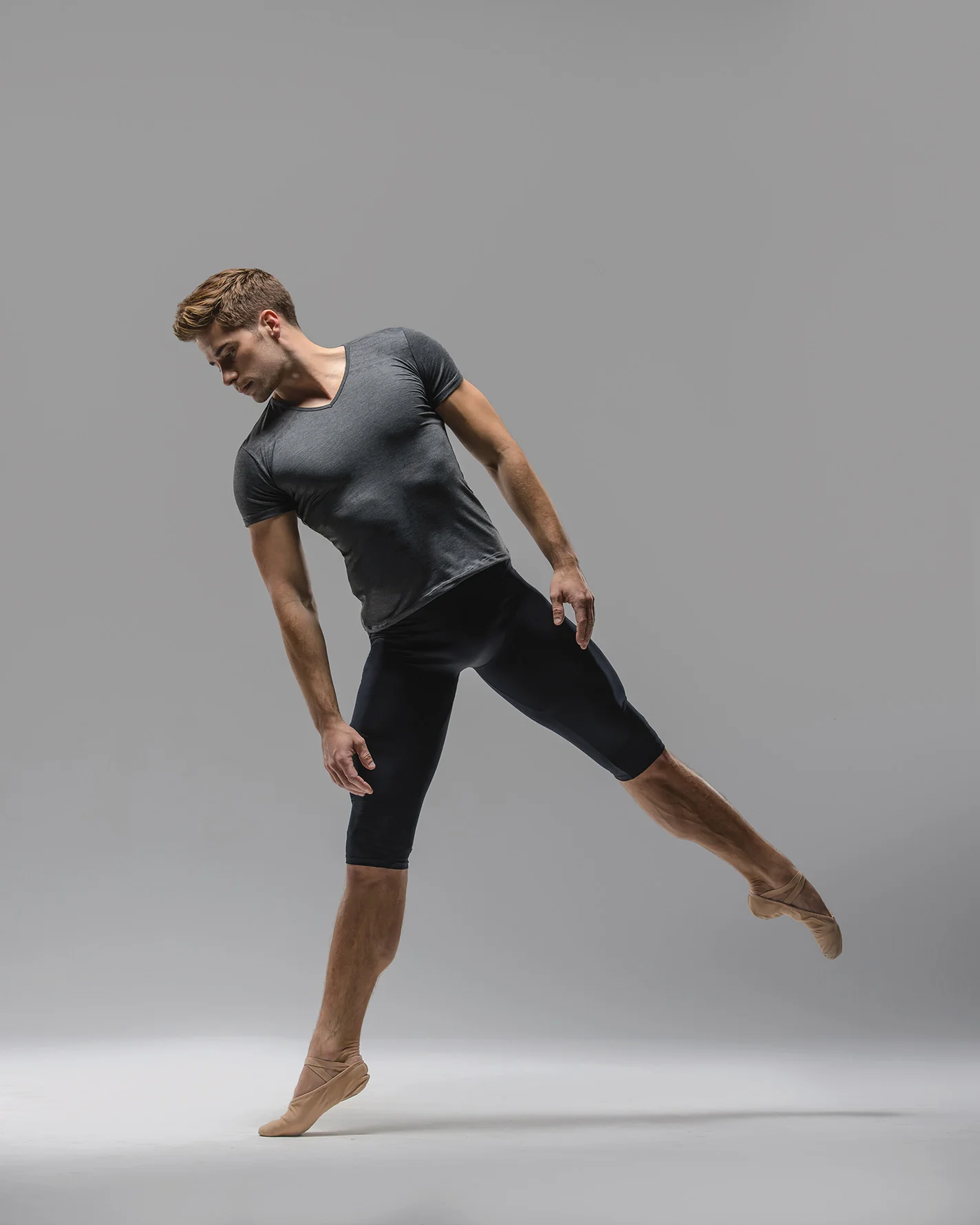 Ballet Rosa Nizar tricou balet cu imprimeu tigru [4]