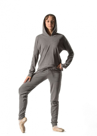 Ballet Rosa Olivine hanorac balet cu glugă și găuri pentru degete [1]