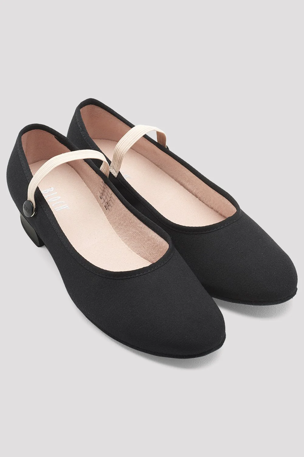 Bloch S0326LU Accent – pantofi de caracter din pânză cu toc jos pentru femei [1]