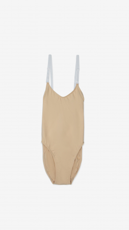 Capezio 3532 – body lenjerie cu bretele transparente Foundations [2]