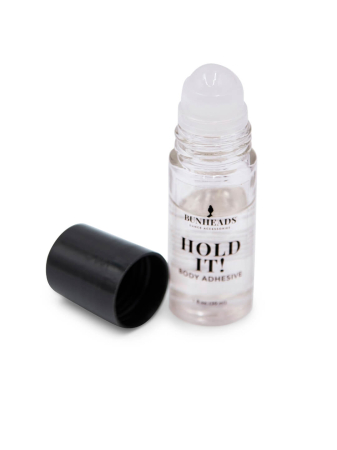 Accesorii pentru costume de scenă - Bunheads Hold It! Body Adhesive – adeziv corporal transparent pentru costume și leotarduri (30 ml)