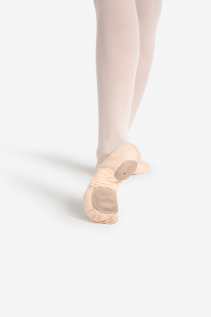 Flexibili - Capezio Hanami Canvas #2037 – Balerini balet stretch, fără șiret