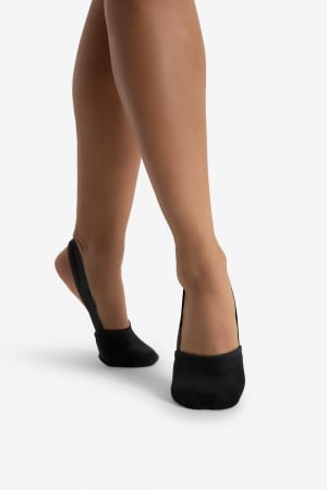 Flexibili - Capezio Hanami Pirouette – half-sole canvas cu călcâi deschis