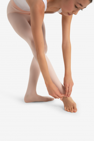 Capezio – dres copii convertibil, talie tricotată, Ballet Pink [2]