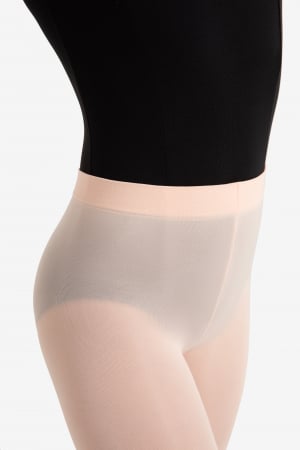 Copii - Capezio – dres copii cu picior, Ultra Soft™, Ballet Pink
