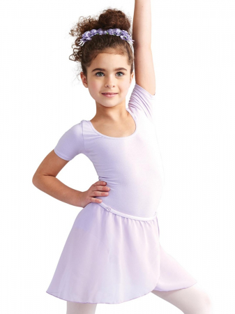 Fustă Balet cu Talie Elastică și Închidere cu Nasturi – Copii [1]