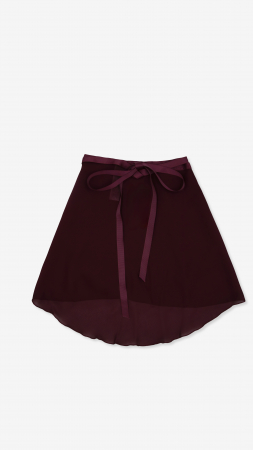 Capezio – fustă georgette înfășurată pentru balet [2]