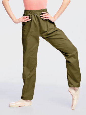 Warm-up - Gaynor Minden AW-122 MicroTech Warm-Up Pants – Black / Olive Green