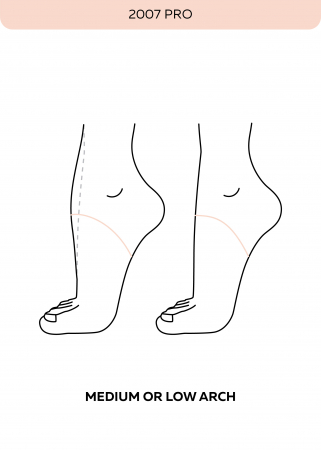 Poante Grishko 2007 Pro – satin roz-somon, model silențios [6]