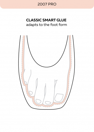 Poante Grishko 2007 Pro – satin roz-somon, model silențios [2]