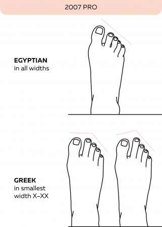 Poante Grishko 2007 Pro – satin roz-somon, model silențios [5]