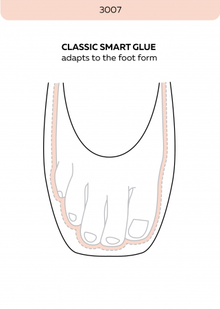 Poante Grishko 3007 Pro – satin roz, formă iconică, model profesional [6]