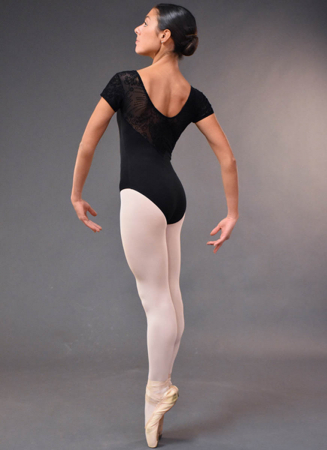 Body balet „Tosca” – B325, microfibră respirabilă, culoare neagră [1]