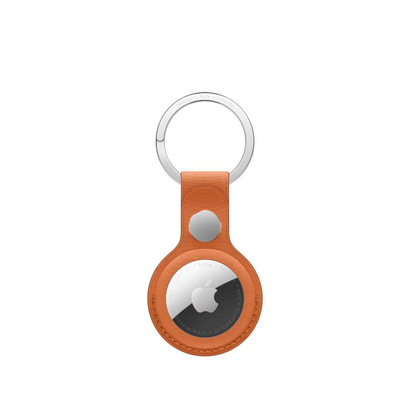 AirTag FineWoven Key Ring - Fox Orange [1]