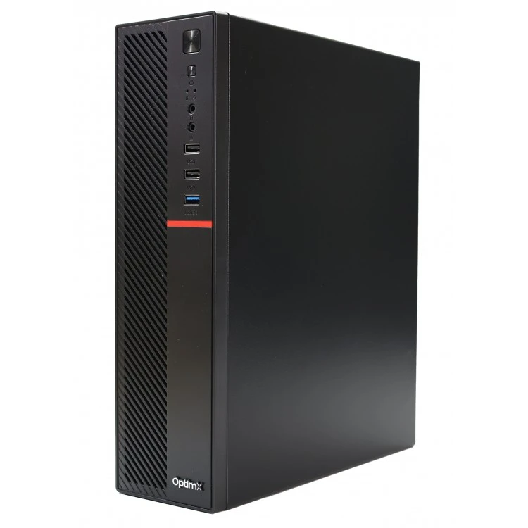 PC Office Complet OptimX T5 SFF, Intel Pentium Gold G4400, 16GB DDR4, 512GB SSD, Win10 Pro și Monitor 27" FHD, IPS, LED + kit tastatura si mouse Pro KM500 cu fir [2]