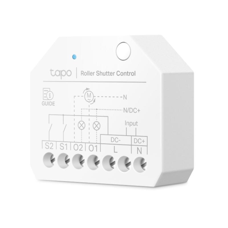Switch module TP-Link TAPO S112, wireless type IEEE 802.11b/g/n, 2.4 GHz Wi-Fi, Bluetooth, 100-250V~, 50/60Hz, 6A Resistive, 1.5A Motor, 150W LED; 24-30V 6A; 30-48V 1.5A; 48-60V 1A, compatibilitate  M [1]