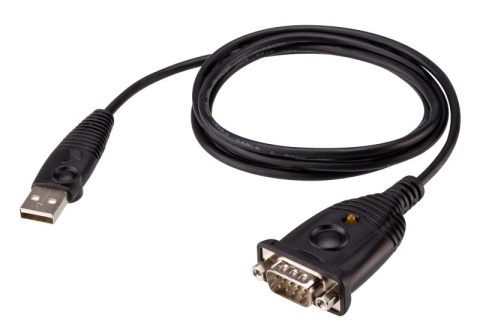 Cabluri video - Adapto ATEN UC232AF. Conector 1: USB Type-A, Conector 2: RS-232, Lungime cablu: 1,2 m. Culoarea produsului: Negru