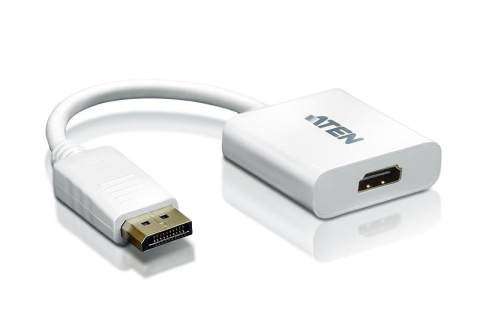 Cabluri video - Adaptor ATEN VC985-AT. Conector 1: DisplayPort, Conector 2: HDMI, Conector 1 gen: Tată. Greutate: 35 g, Lățime: 45 mm, Adâncime: 180 mm. Lăţime de ambalaj: 19 mm, Adâncimea de ambalaj: 120 mm, Înălţim