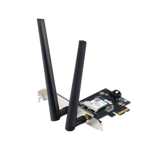 Routere Wireless - Adaptor Wireless ASUS PCE-BE6500, WIFI 7, Tri-Band