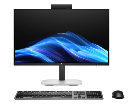 All in one PC - All-in-One Business HP ProStudio 4 G1i cu procesor Intel Core Ultra 5 225T pana la 4.9 GHz, 24 inch, FHD, 32 GB, Intel Graphics, Windows 11 Pro, Black, 3 ani Garantie