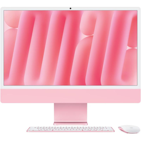 All in one PC - Apple iMAC 24" Retina 4.5k/ Apple M4 (CPU 10-core, GPU 10-core, Neural Engine16-core)/16GB/1TB - Pink - INT KB (2024) (Cto from MWV53RO/A)
