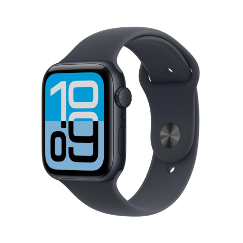 SmartWatch-uri - Apple Watch SE 3 GPS 44mm Midnight Aluminium Case with Midnight Sport Band - M/L
