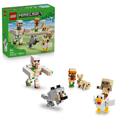 Seturi de constructie - ATAC IN DESERT CU UN JOCHEU DE GAINI LEGO21592