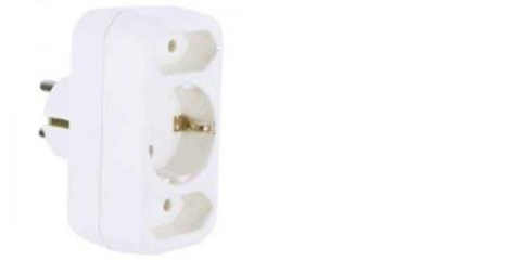 Accesorii iluminat de interior - BACHMANN Multistecker 2xEURO + 1xCEE7/3  negru