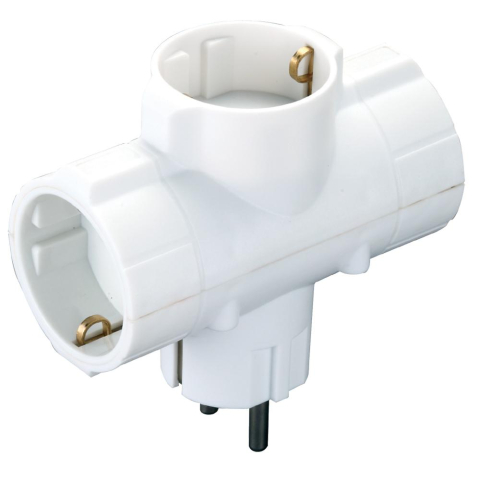 Accesorii iluminat de interior - BACHMANN Multistecker 3xCEE7/3 16A 250V
