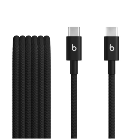 Accesorii - Beats USB-C to USB-C Woven Cable (1.5 m) - Bolt Black