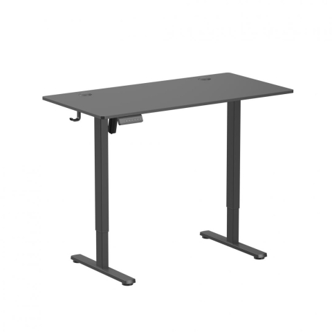 Birouri gaming - Birou Ascend cu reglare inaltime electric, negru, 1200x600x730~1180 mm, Capacitate de greutate: 40 kg, Interval de înălțime: 730~1180mm, Număr de motoare: 1, Viteză maximă: 15 mm/s, Panou de control D