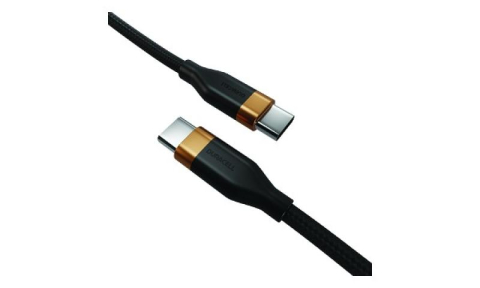 Cabluri video - Cablu Duracell USB-C to USB-C 60W, lungime 2m, negru